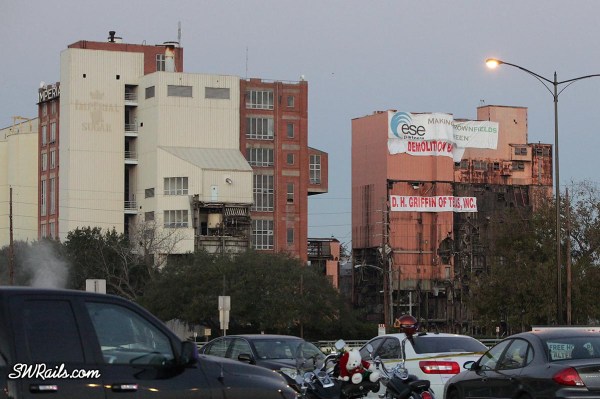 Imperial Sugar mill demolition