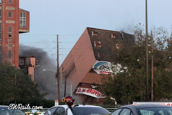 Imperial Sugar mill demolition