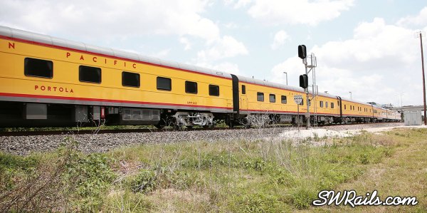 Union pacific passenger car UPP 1610 Portola