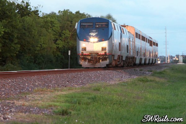 Amtrak Sunset Limited in Stafford TX