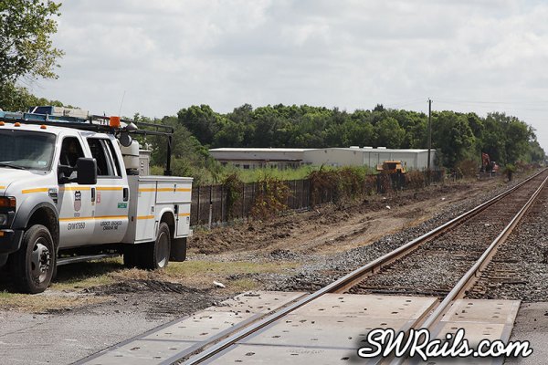 Union Pacific Glidden Sub double tracking project between Heacker, TX and Missouri City, TX.