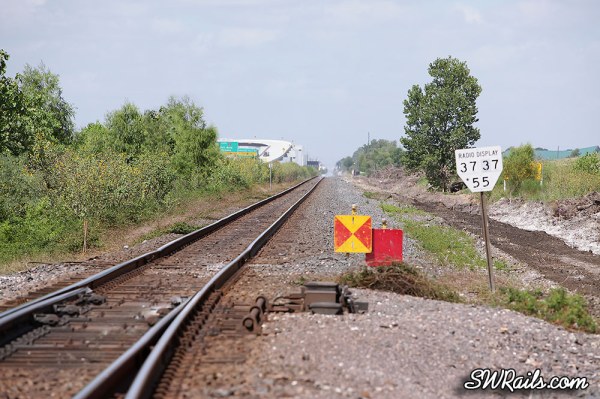 Union Pacific Glidden Sub double tracking project between Heacker, TX and Missouri City, TX.