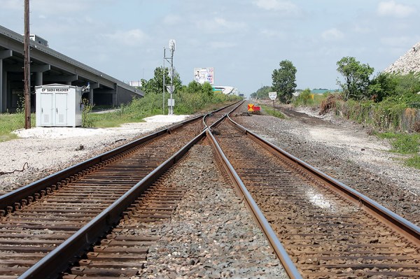 Union Pacific Glidden Sub double tracking project between Heacker, TX and Missouri City, TX.
