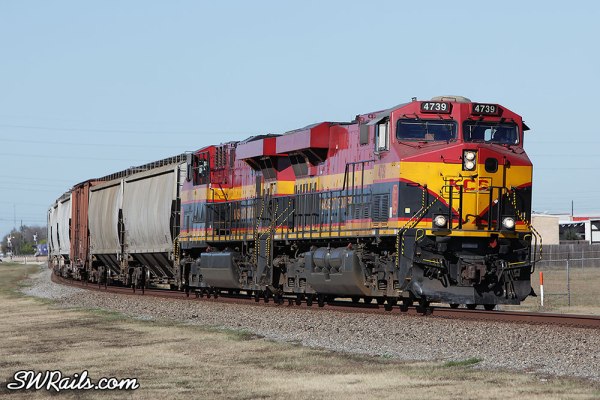 KCS 4739 at Stafford TX