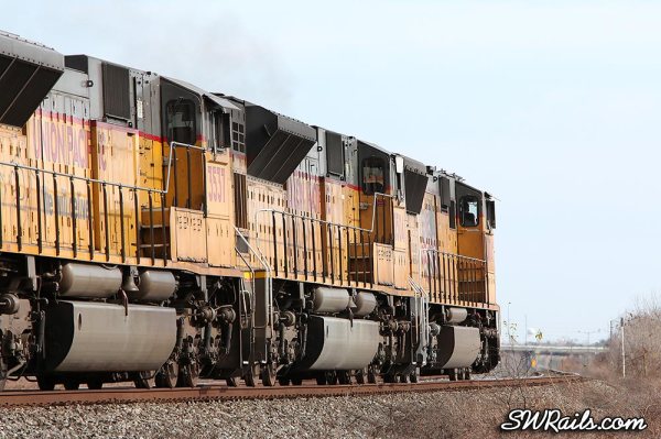 UP  ILBEW train at Sugar Land TX
