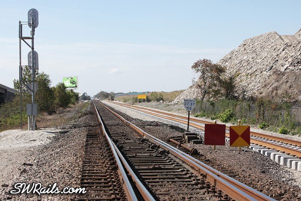 Union Pacific trackwork at Heacker-11/21/2012
