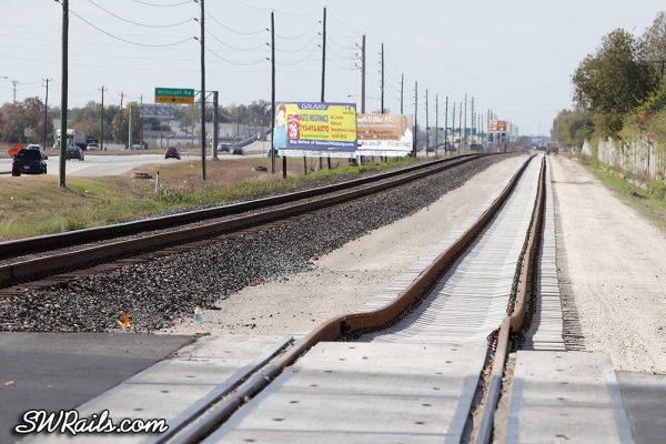 New mainline on UP Glidden sub