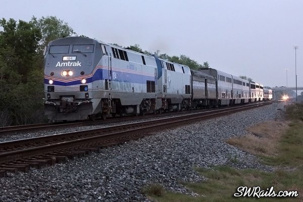 Amtrak #1 at Missouri City TX