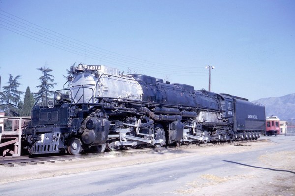 Union Pacific 4014 at Pomona CA in 12-63