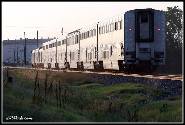 Amtrak  train #1, the Sunset Limited in Stafford,TX