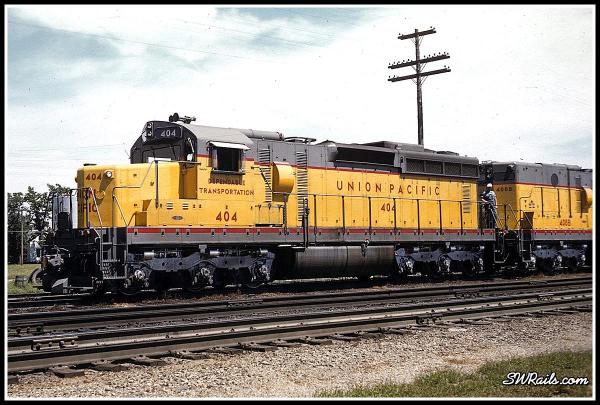 UP 404 & 408B, Schuyler, Neb