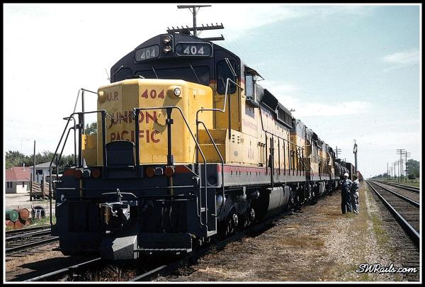 UP 404 Schyler, NE 1959